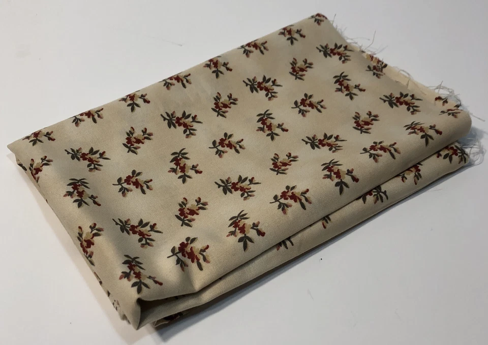 Richmond Reds 8301 By Barbara Brackman Moda 1 Yard Cut Quilting Fabric Craft - Image 3 of 4