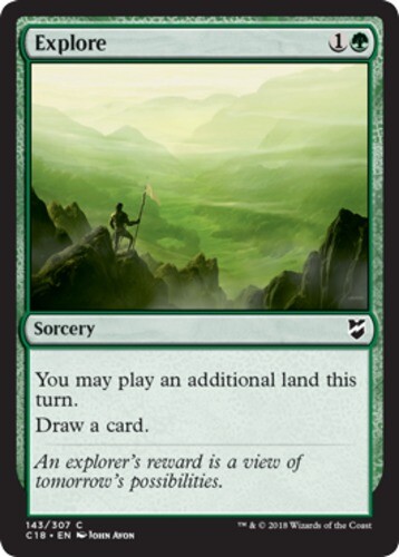 Explore x4 - Commander 2018 - NM-Mint, English - Commander 2018