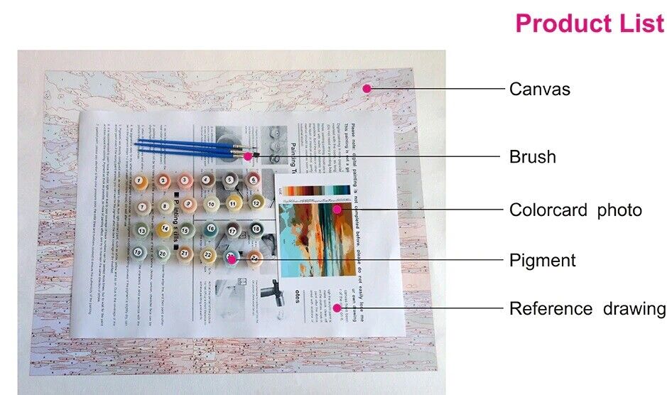 Schipper Paradisal Garden Kit & Frame Paint by Number Kit