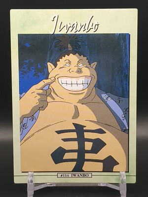 Iwanbō #114 Rurouni Kenshin Carddass Masters Card 1997 Bandai TCG