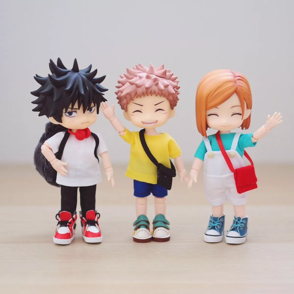 Custom MOC Same as Major Brands! Anime Jujutsu Kaisen Figurine Cute Go –  Jurassic Bricks