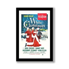 WHITE CHRISTMAS - 11x17 Framed Movie Poster by Wallspace
