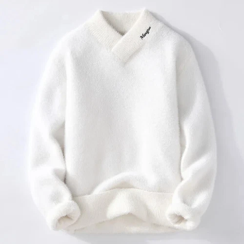 Autumn Sweaters Winter Korean Style Mens Warm Sweater V-neck Men Sweaters
