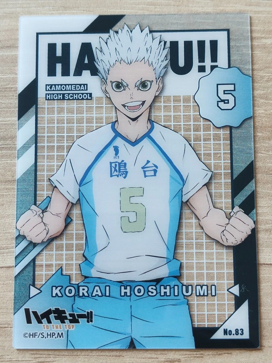 Haikyuu TO THE TOP Stickers - Daishou Suguru, Hoshiumi Kourai