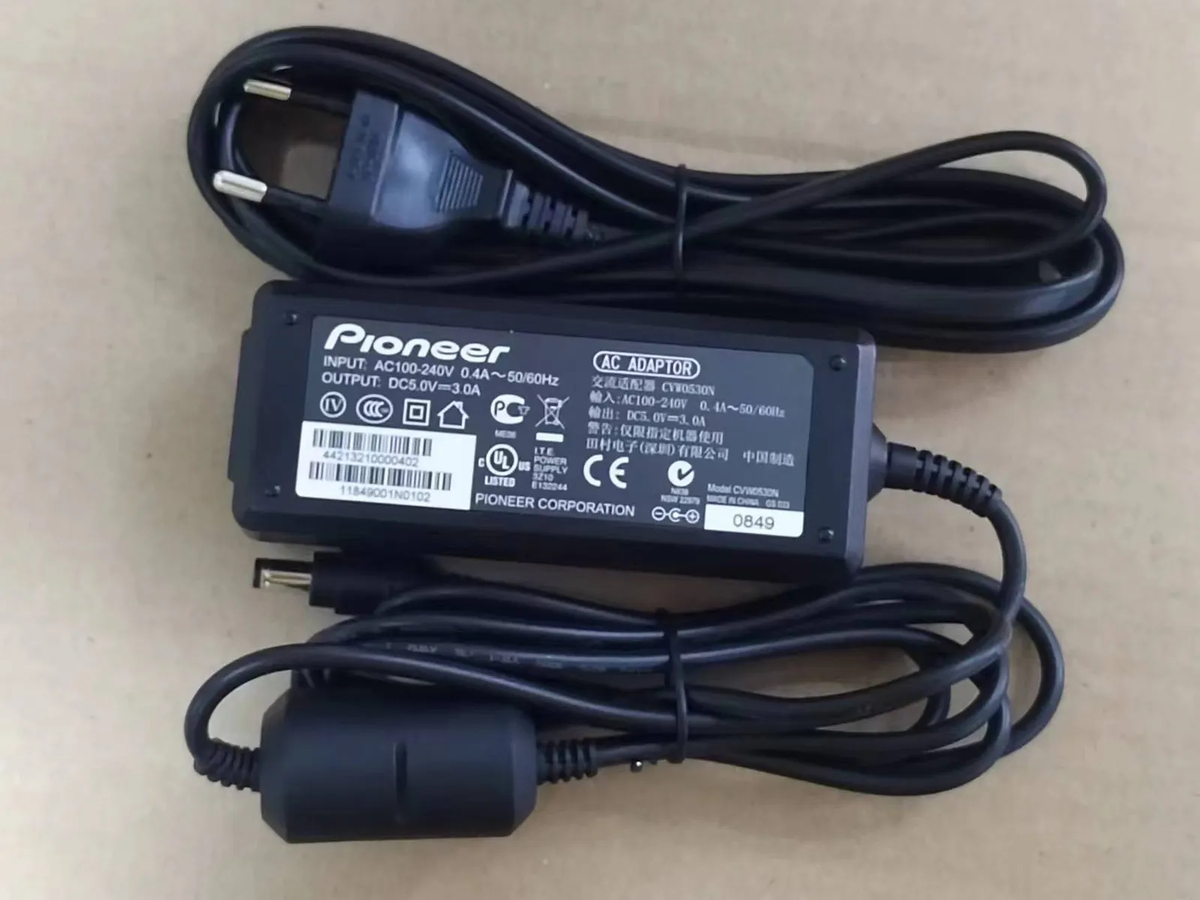 Pioneer DJ Controller DDJ-SX DDJ-SX3 DDJ-RX AC Adapter Power