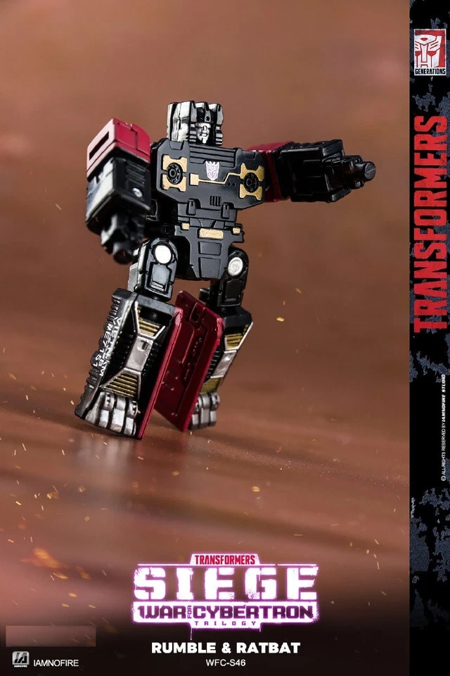 Transformers Ratbat Rumble Decepticon Hasbro Siege Action Figure Kids Toys New - Image 4 of 4