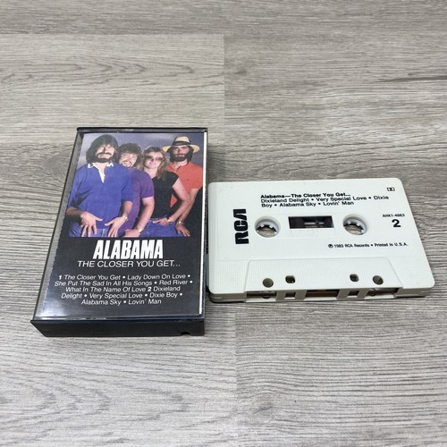 Alabama The Closer You Get Cassette (F) - Picture 4 of 5