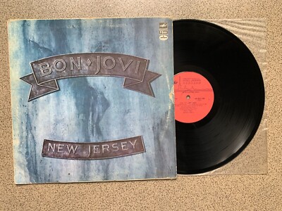 Soviete Vinyl Record Bon Jovi New jersey , LP Melodia 1988 Vintage