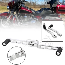 Chrome Heel Toe Shift Lever Shifter Peg For Harley Touring Electra Glide Softail