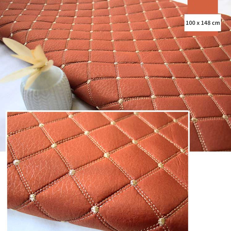 VINILE SIMILPELLE TESSUTO Perforata Spugna Trapuntato Auto Fodera Materiale EUR 78,56 - IT - Foto 3