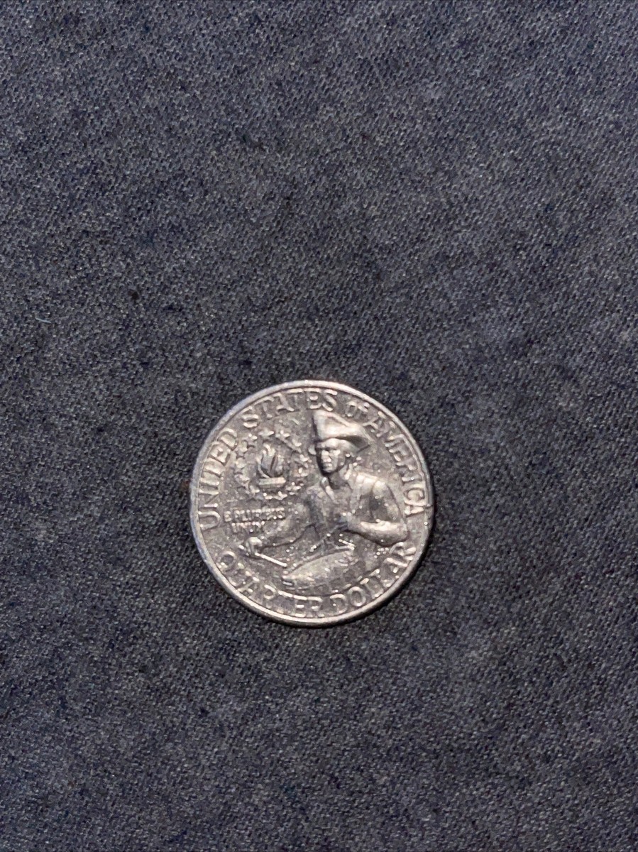 Error MINT Machine Marked Bicentennial Quarter 1776-1976 Coin no D