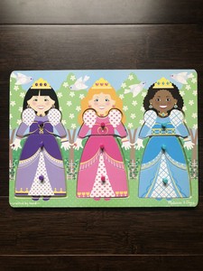 melissa and doug princess dress up puzzle