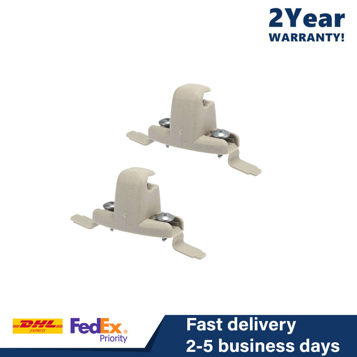 2set Sun Visor Clip(including 4 Screws)Suitable For BMW E46