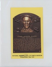 1981-96 National Baseball Hall of Fame and Museum Postcards Johnny Evers HOF 0m0