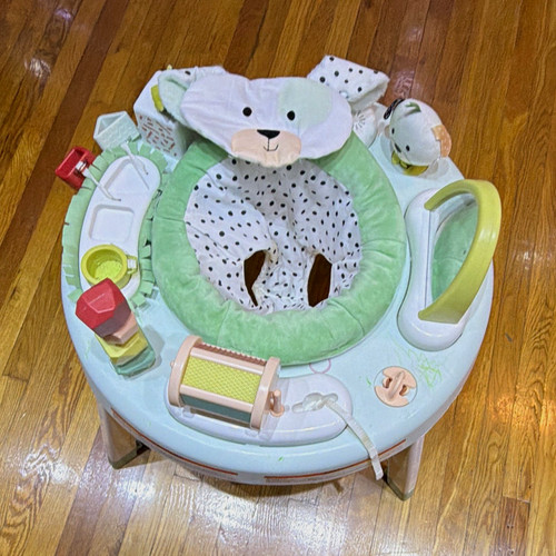Ingenuity Baby Activity Center Seat w/ Toys Animal Theme, Multicolor Infant