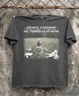 Vintage George Harrison Shirt, Retro All Things Must Pass t-shirt