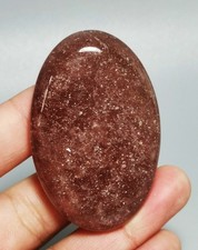 Rare Red Strawberry Palm Reiki Stone Healing