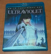 Ultraviolet Blu-ray PG 13 Theatrical Cut Milla Jovovich  Kurt Wimmer  Bright
