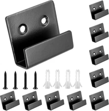10 Pcs Tile Display Wall Hanger, Stainless Steel Wall Mount Brackets Hook, Heavy