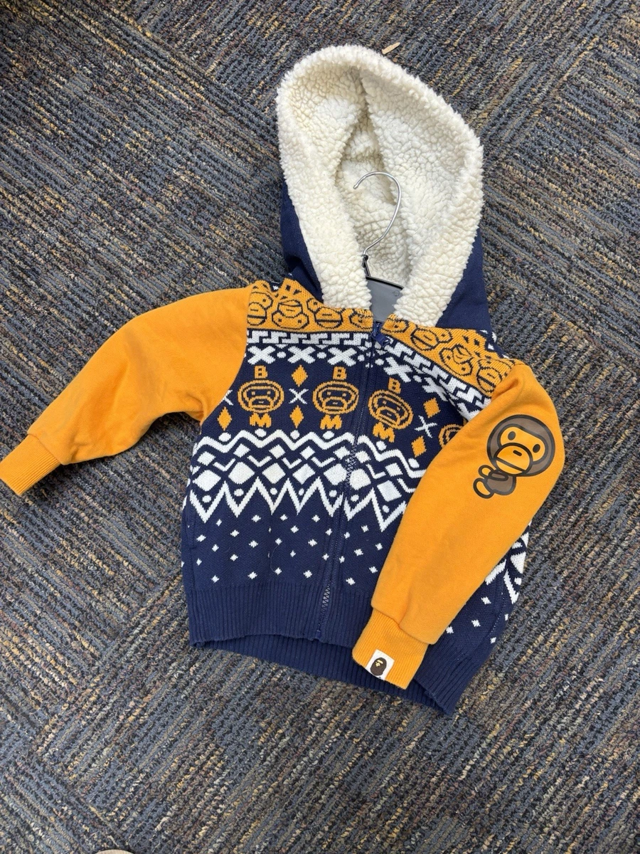 Bape キッズ ベビーロンパース A BATHING APE（アベイシングエイプ） ベビー服 ロンパース BABY MILO