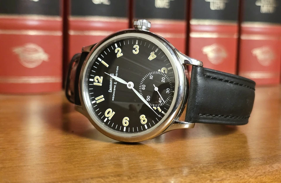 Eberhard Traversetolo - Prima Serie 21016 - Vintage - 43mm Excellent Condition  - Immagine 2 di 4