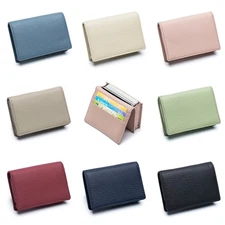 Women Men Change Purse Small Wallet Card Slot Card Holder Mini Card Pocket US