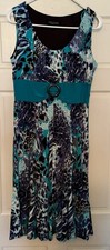 Perceptions New York Turquoise & Blue Floral ...