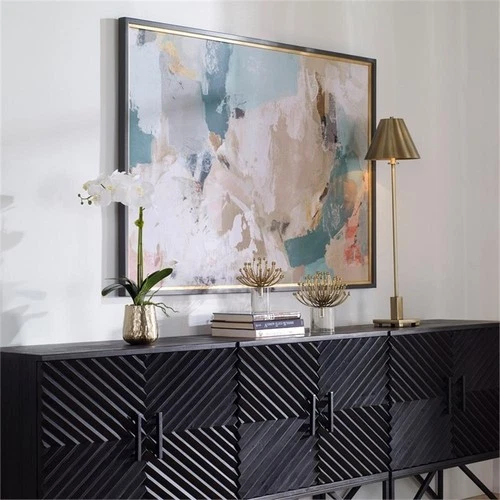 Uttermost Perfect Storm Pine Wood and Paper Print in Multi-Color - Picture 7 of 9