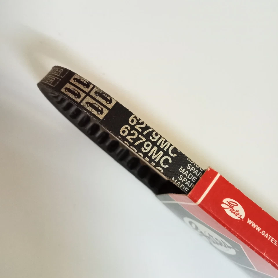 Cinghia trapezoidale GATES 6279MC BEDFORD CHEVROLET CITROËN DAEWOO ISUZU PEUGEO - Immagine 3 di 3