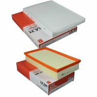 Mahle / Knecht Set Filterpaket Innenraumfilter LA 31 Luftfilter LX 296