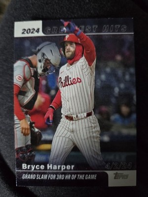 2025 Topps Bryce Harper #GH-3 2024 Greatest Hits Philadelphia Phillies