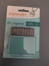 ImpressArt Bridgette Uppercase Metal Stamps 3mm Alphabet Set 27 Pc
