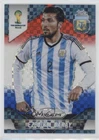 2014 Panini Prizm World Cup Soccer Red White and Blue Plaid Ezequiel Garay #5