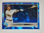 2022 Topps Chrome Sapphire Edition  Manny Machado #600 San Diego Padres Card