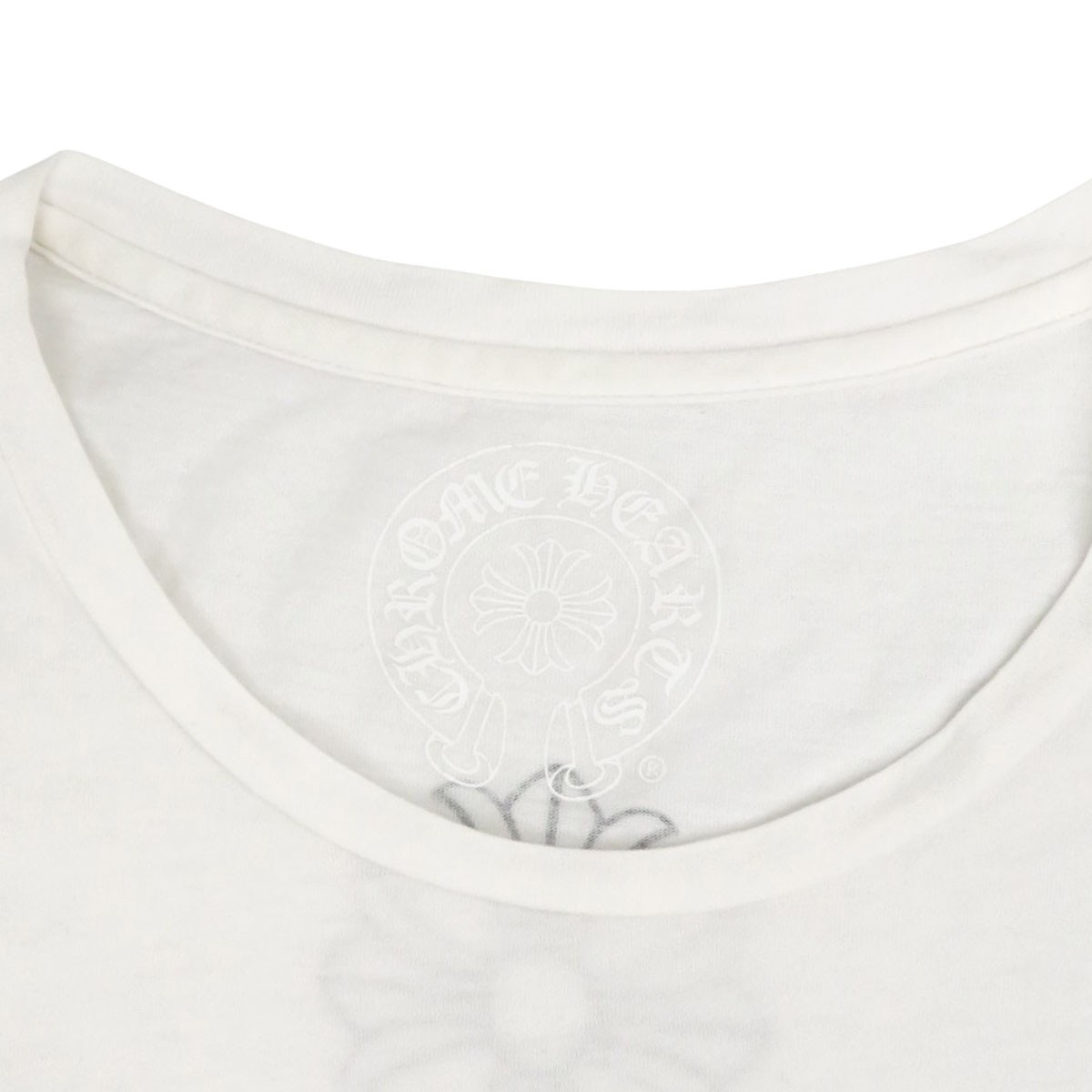 CHROME HEARTS MADE IN HOLLYWOOD CH Plus Long Sleeve T-Shirt mens white thumbnail 4