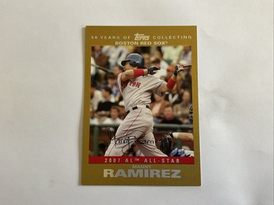 2007 Topps Update Gold All-Star #UH242 Manny Ramirez /2007 A2A