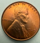 1939 PROOF Lincoln Wheat Copper Penny BU