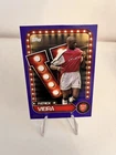 Patrick Vieira Topps Arsenal Team Collectorâs Tin 25/26 Purple Parallel /175