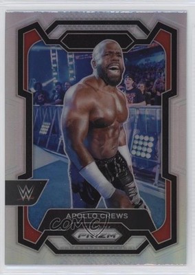 2024 Panini Prizm WWE Silver Prizm Apollo Crews #168 06qx
