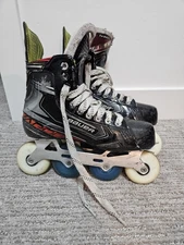 BAUER VAPOR X2.9 INLINE STREET ROLLER HOCKEY SKATES SIZE 8.5 42eu