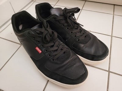  Levi's Herren Reece Sneakers schwarz weiß 43 EU