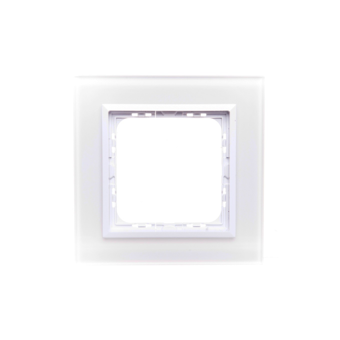 SONATA Single Frame White Glass/ White R-1RGC/ 31/00