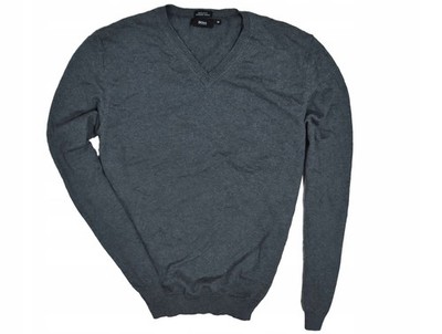 HUGO BOSS Extrafine Merinowolle Herren Pullover Regular Fit M