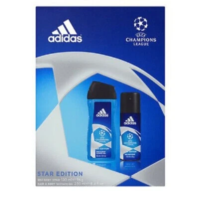 Authentic Adidas UEFA Champions League Star Edition Duo Gift Set – Deodorant