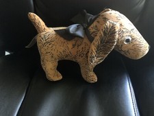 1999 Gund Playthings Past Velveteen Dog First Edition