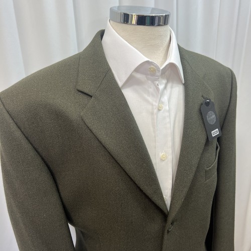 JAMES BARRY Blazer Brown Wool Blend Jacket C46R - Picture 7 of 17