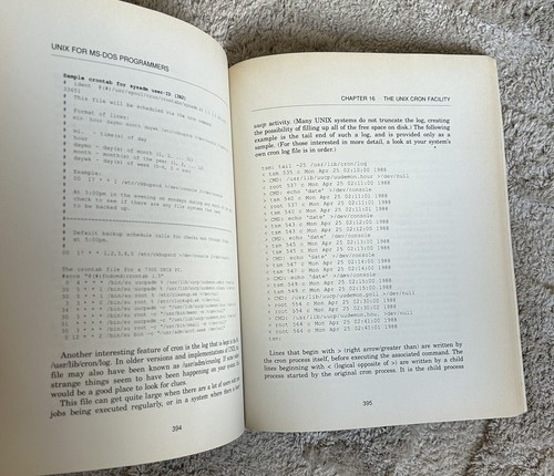 UNIX for MS-DOS Programmers, Mikes 1989 1st/2nd Vintage Computer Science FREE PP - 第 7/9 張圖片