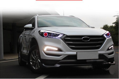 Faros LED intermitente accesorios coche modificados para Hyundai Tucson 2015-2018 - Imagen 5 de 19