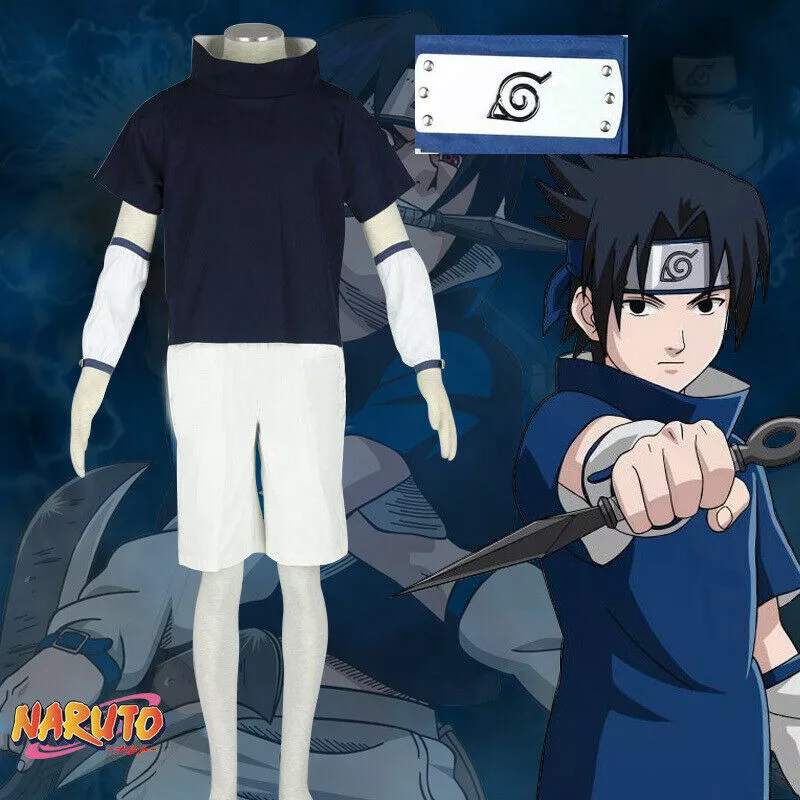 The costumes of Sasuke Uchiha