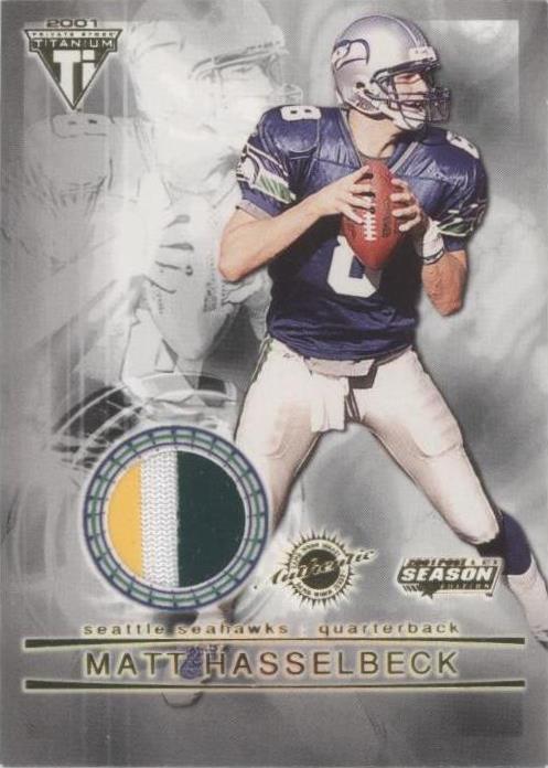 2001 Pacific Private Stock Titanium Postseason Matt Hasselbeck #90 - 1 of 2